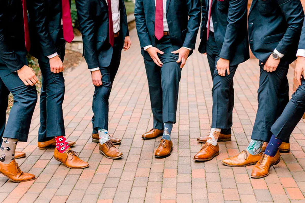 Colorful Socks: The Perfect Accessory For Your Navy Suit