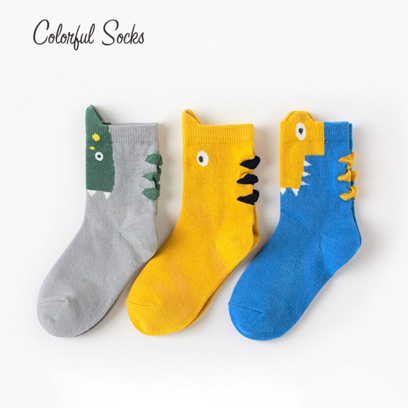 Kids 3-Pack Little Monster Colorful Socks - Colorful Socks - Are You Looking For Colorful Socks, Cosy Socks, Or Cute Socks? We'Ve Got Them All! We Provide A Wide Collection Of Colorful Socks For All Ages And All Kinds Of Styles.