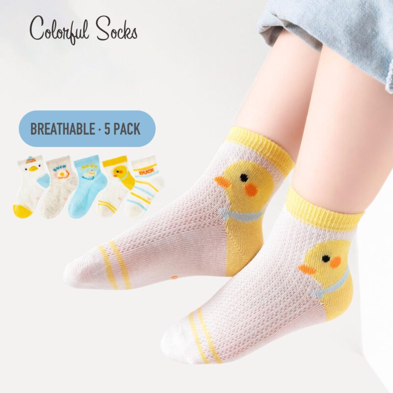 Kids 5-Pack Anti-Slip Thin Cotton Colorful Socks - Colorful Socks - Are You Looking For Colorful Socks, Cosy Socks, Or Cute Socks? We'Ve Got Them All! We Provide A Wide Collection Of Colorful Socks For All Ages And All Kinds Of Styles.